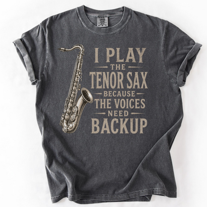 Funny Tenor Sax Shirt, Tenor Saxophone Player Gift, Saxophonist Tee