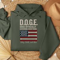 Load image into Gallery viewer, Personalized DOGE Dog Shirt Dogs Officially Governing Everything Tee
