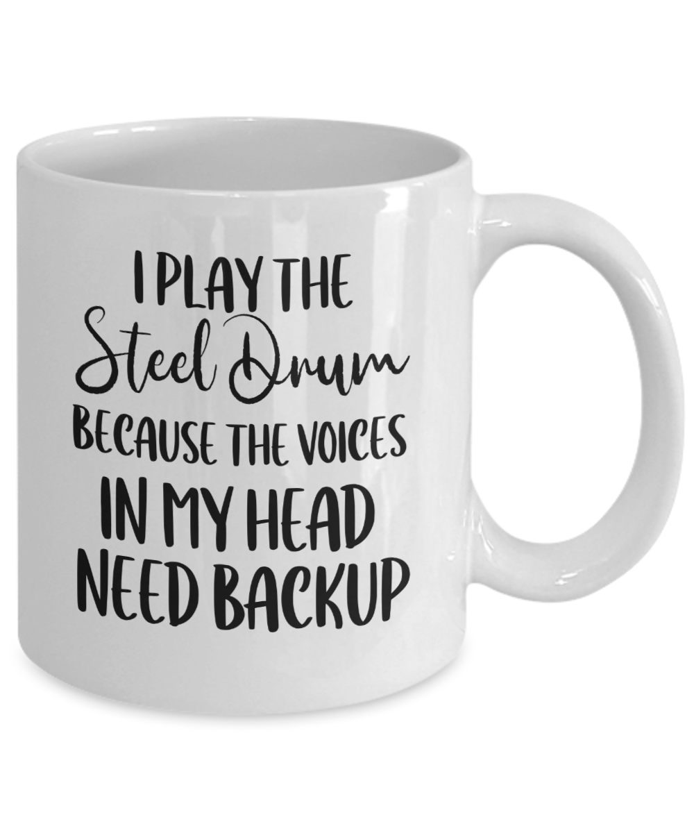 Steel Drum Mug, Gifts For Musicians, Gift For Steel Drum Player, Music Gift, Music Lover Gift, Musician Gifts