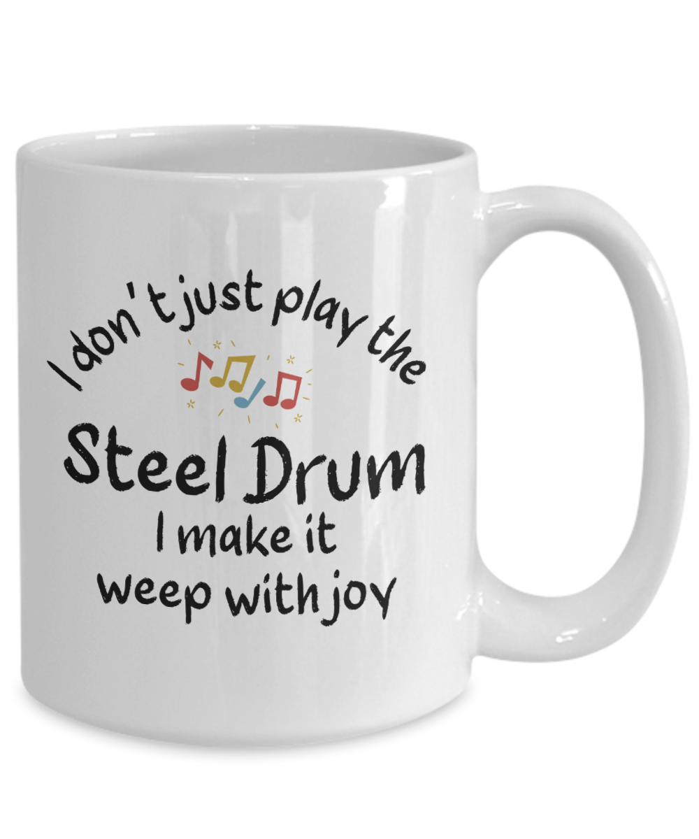 Steel Drum Mug, Gifts For Musicians, Music Gift, Music Lover Gift, Musician Gifts, Gift For Steel Drum Player