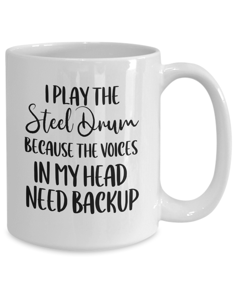 Steel Drum Mug, Gifts For Musicians, Gift For Steel Drum Player, Music Gift, Music Lover Gift, Musician Gifts