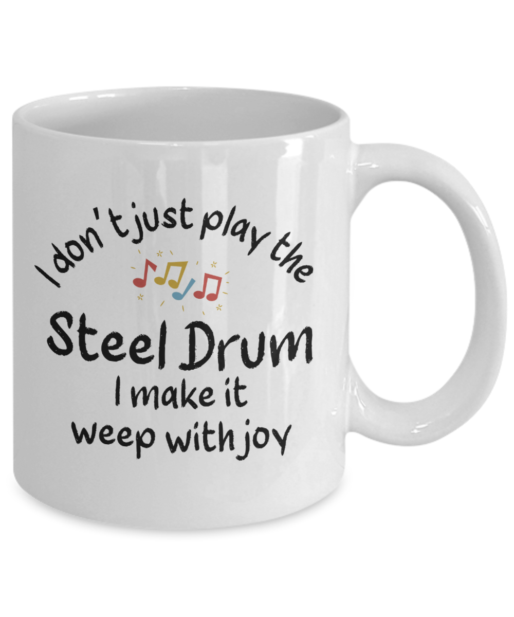 Steel Drum Mug, Gifts For Musicians, Music Gift, Music Lover Gift, Musician Gifts, Gift For Steel Drum Player