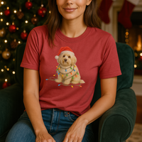 Load image into Gallery viewer, Havanese Christmas Lights Shirt, Festive Holiday Tee for Fluffy Dog Fans
