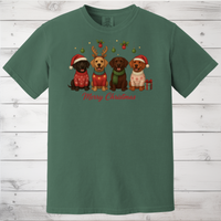 Load image into Gallery viewer, Merry Christmas Labrador Hoodie, Sweatshirt or Tee