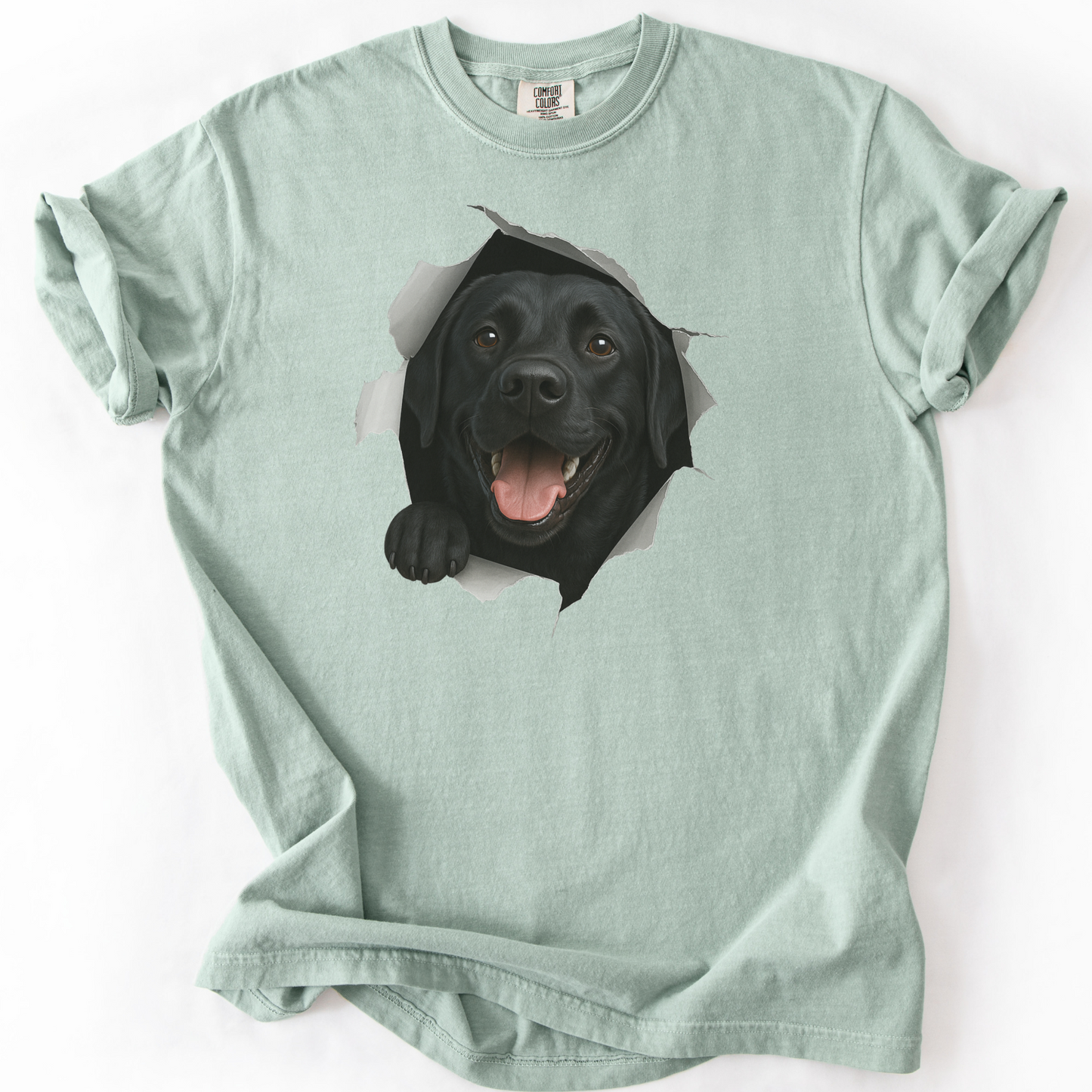 Peeking Labrador T-shirt
