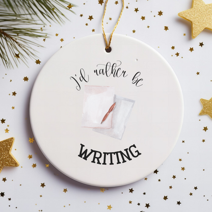 Writing Ornament