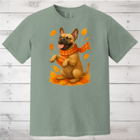 Load image into Gallery viewer, French Bulldog Autumn Shirt, Cozy Pet Sweatshirt, Fall Dog Lover Gift, Fawn Bulldog Leaves Apparel, Cute Dog Clothing, Autumn Vibes Shirt
