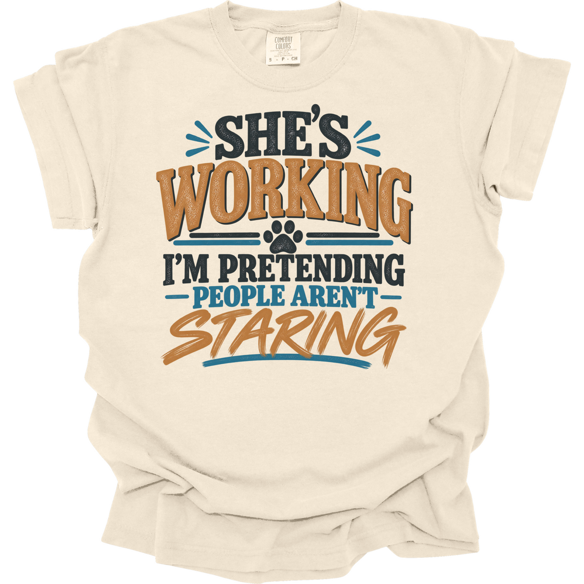 Funny Service Dog Shirt, Service Dog Handler Gift, Working Dog Humor Tee