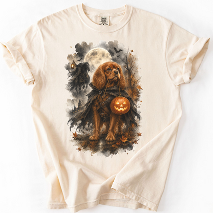 Ruby Cavalier Headless Horseman Inspired Halloween Comfort Colors Shirt