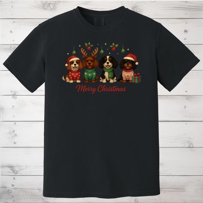 Merry Christmas Cavalier Hoodie, Sweatshirt or Tee