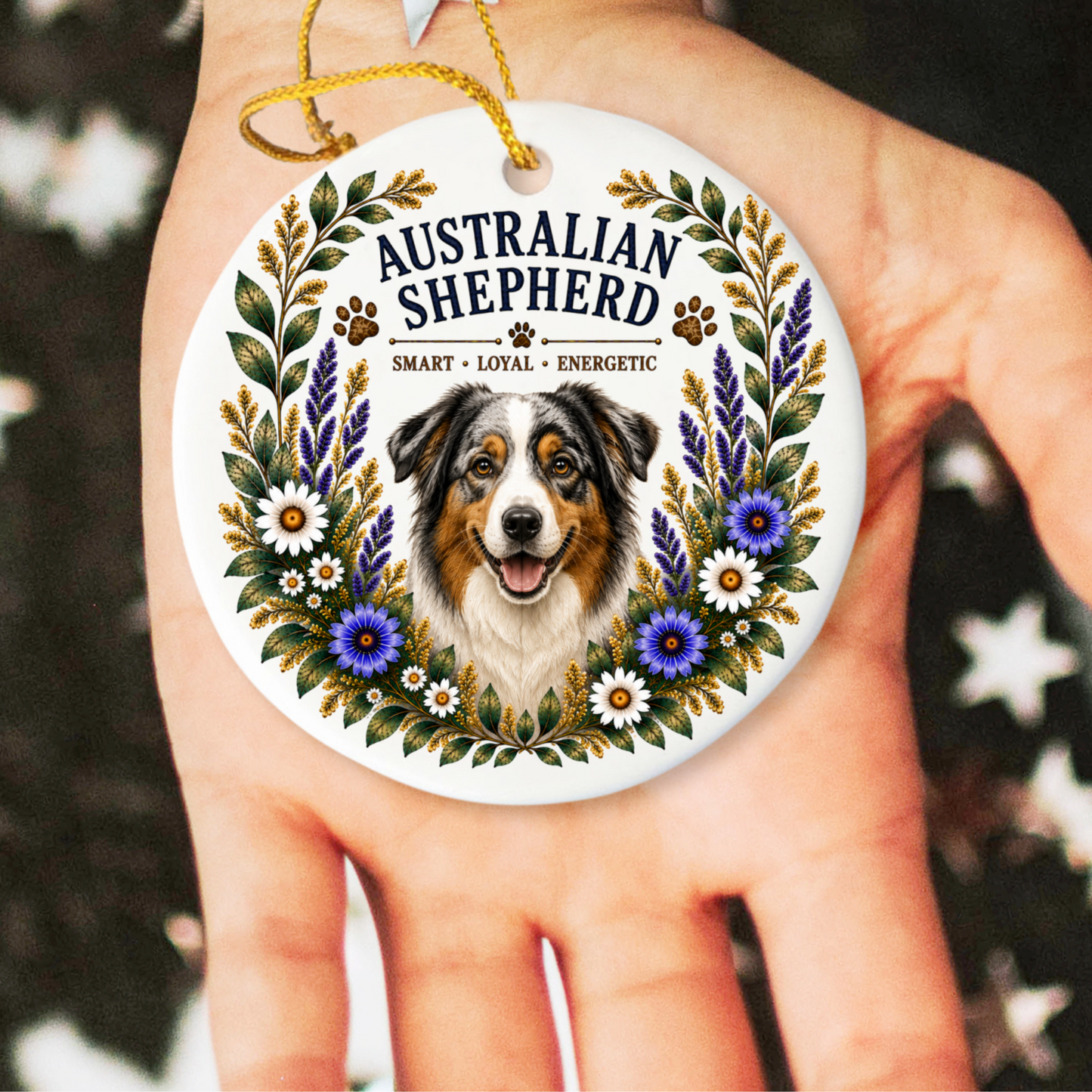 Australian Shepherd Ornament