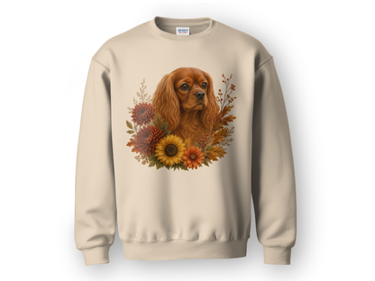 Ruby Cavalier Autumn Floral Sweatshirt