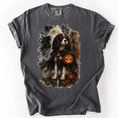Tricolor Cavalier Headless Horseman Inspired Halloween Comfort Colors Shirt