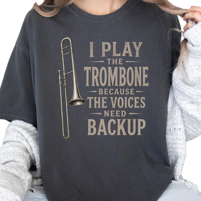 Funny Trombone Shirt, Trombone Player Gift, Brass Musician Tee