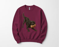 Load image into Gallery viewer, Football Lab Lovers Sweatshirt-Personalize for Lab Choice
