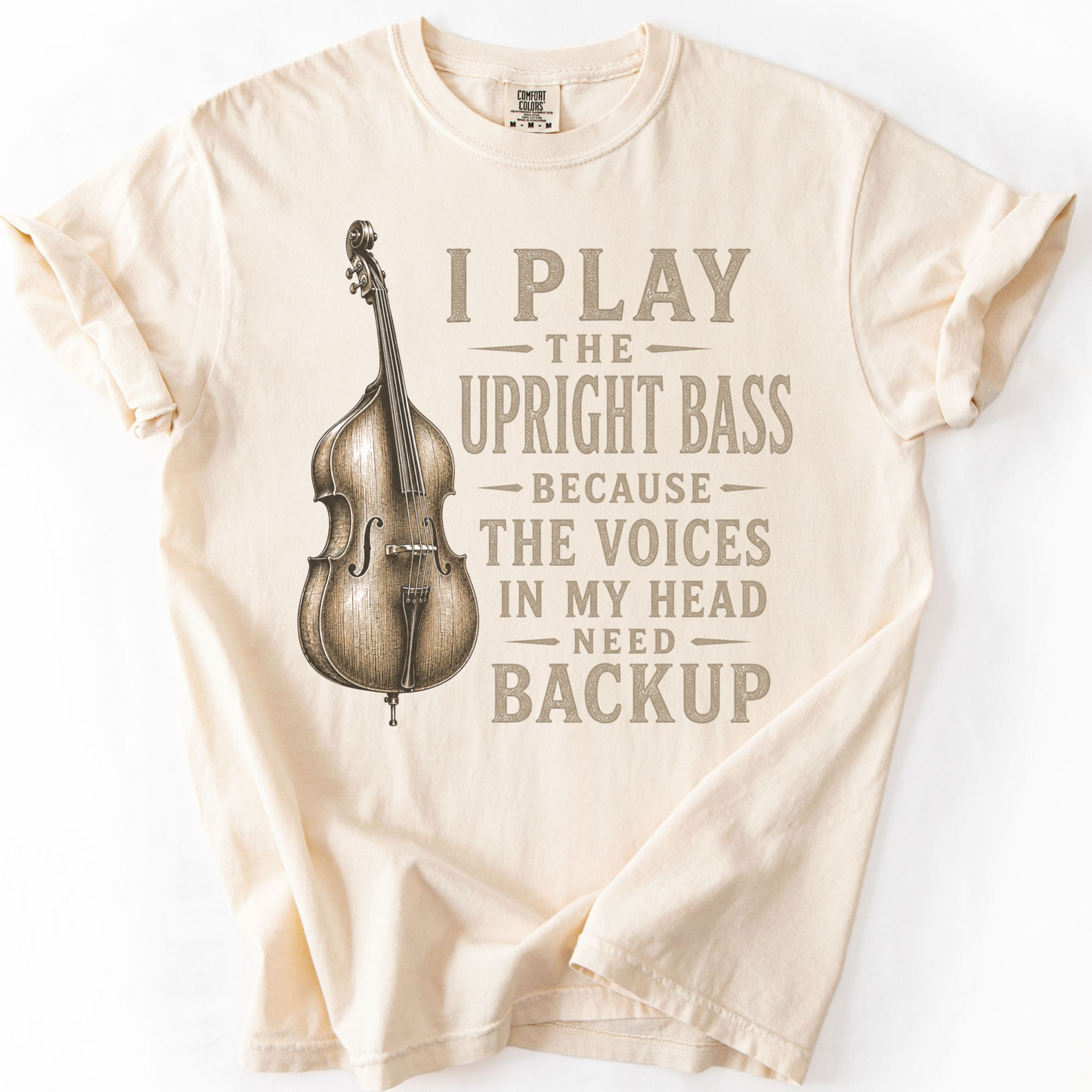 Funny Upright Bass Shirt, Double Bass Player Gift, Bassist Musician Tee