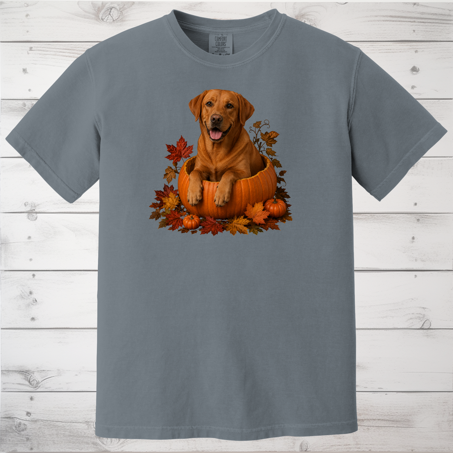 Fox Red Lab Pumpkin Shirt