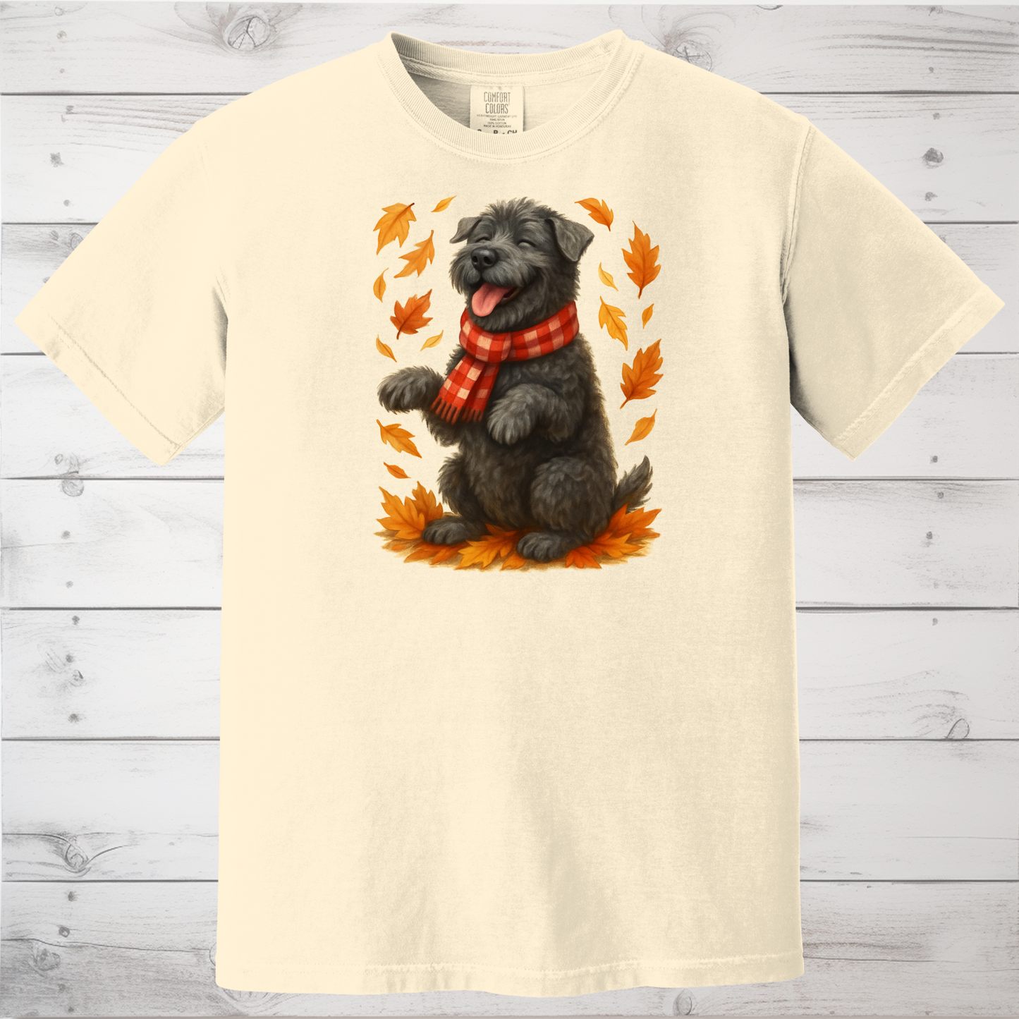 Kerry Blue Terrier Shirt, Autumn Dog Sweatshirt, Pet Lover Gift, Cozy Canine Apparel, Fall Clothing for Dog Moms