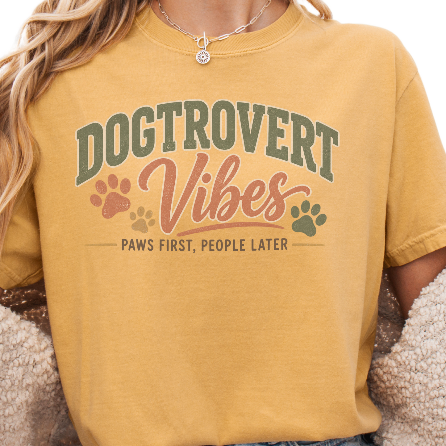 Funny Dogtrovert Dogs Over People Shirt