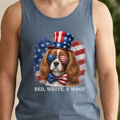 Patriotic Blenheim Cavalier Tank Top