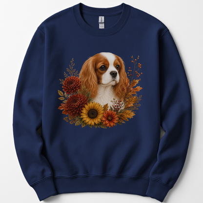 Blenheim Cavalier Autumn Floral Sweatshirt