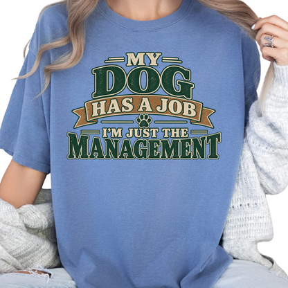 Service Dog Shirt, Funny Service Dog Handler Tee, Working Dog Gift