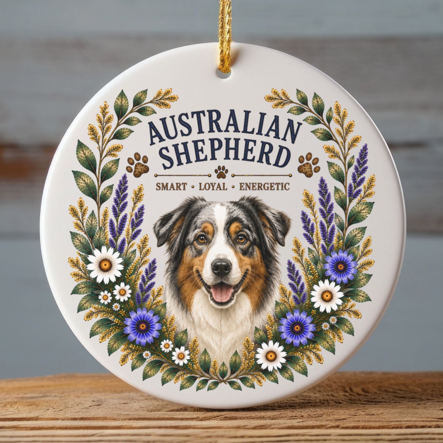 Australian Shepherd Ornament