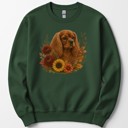 Ruby Cavalier Autumn Floral Sweatshirt