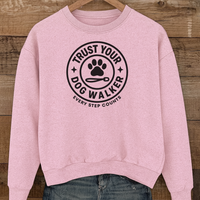 Load image into Gallery viewer, Dog Walker Hoodie, Pet Lover Sweatshirt, Cozy Funny Gift for Dog Walkers, Unisex Apparel, Step Counter Sweater
