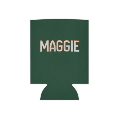 Personalized Black and Tan Cavalier Game Day Can Cooler, Custom Football Dog Koozie
