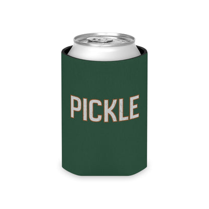 Personalized Black and Tan Dachshund Game Day Can Cooler, Custom Football Dog Koozie