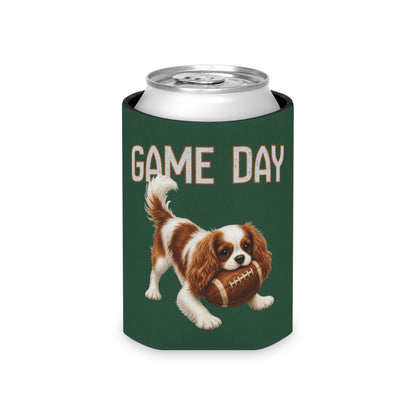Personalized Blenheim Cavalier Game Day Can Cooler, Custom Football Dog Koozie