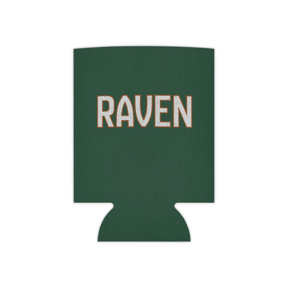 Personalized Black Lab Game Day Can Cooler, Custom Football Labrador Koozie Gift
