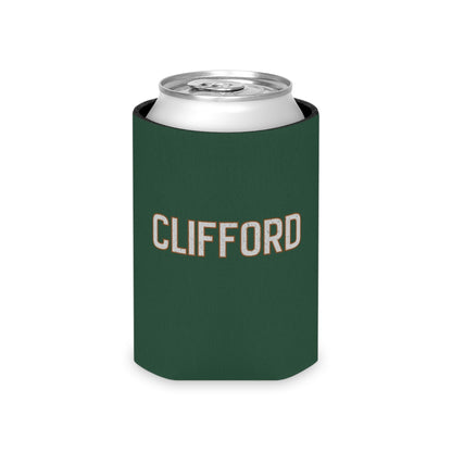 Personalized Fox Red Lab Game Day Can Cooler, Custom Football Labrador Koozie Gift