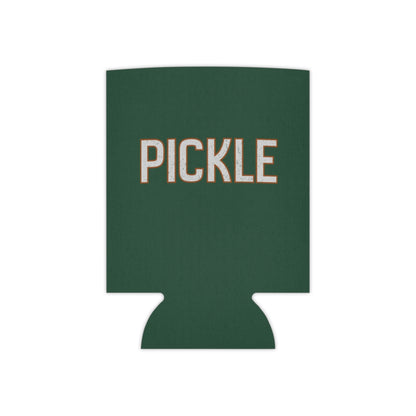 Personalized Black and Tan Dachshund Game Day Can Cooler, Custom Football Dog Koozie