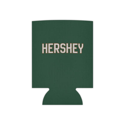 Personalized Chocolate Lab Game Day Can Cooler, Custom Football Labrador Koozie Gift