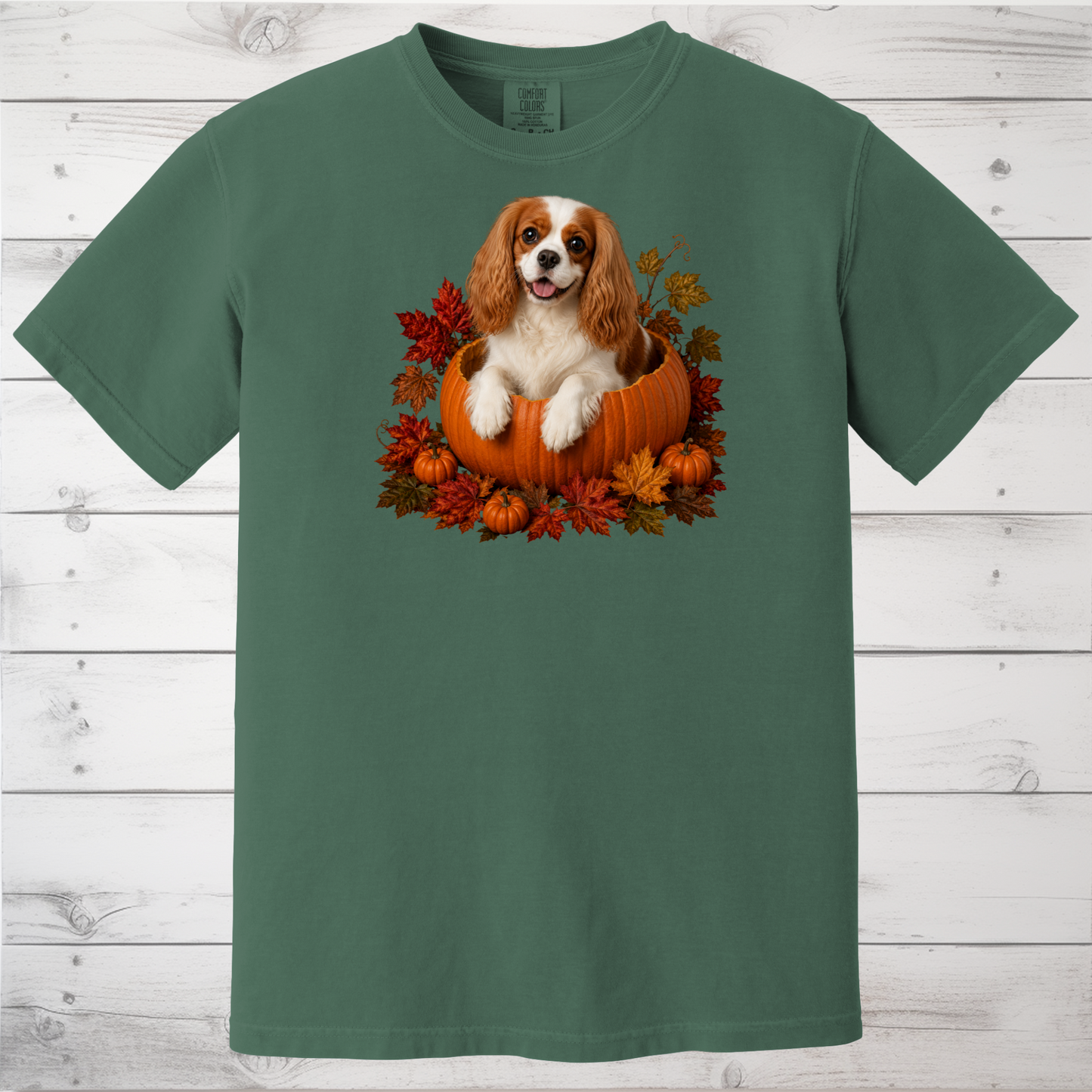 Blenheim Cavalier Pumpkin Shirt