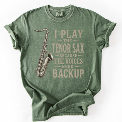 Funny Tenor Sax Shirt, Tenor Saxophone Player Gift, Saxophonist Tee