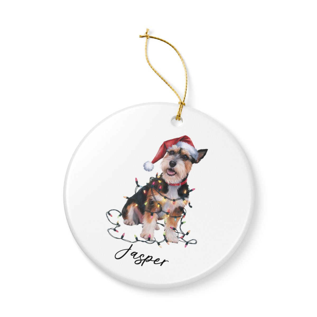 Norfolk Terrier Ornament, Custom Pet Keepsake