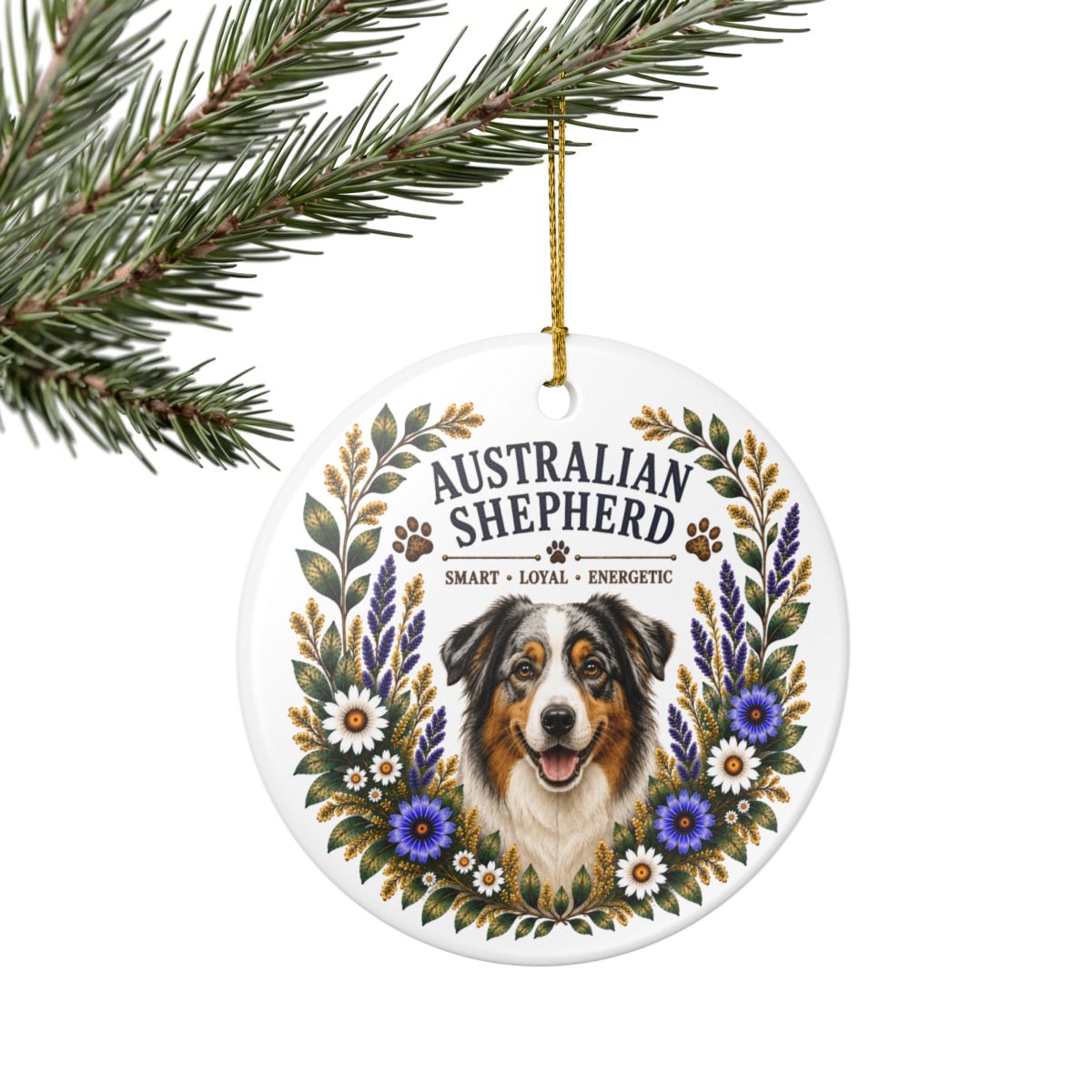 Australian Shepherd Ornament