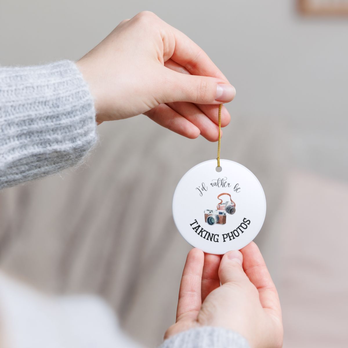Photographer Gift, Camera Ornament, Gift for Photographer, Photography Gift, Photo Lover Gift
