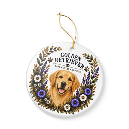 Golden Retriever Ornament, Golden Retriever Lover Gift, Golden Mom Gift, Dog Breed Keepsake
