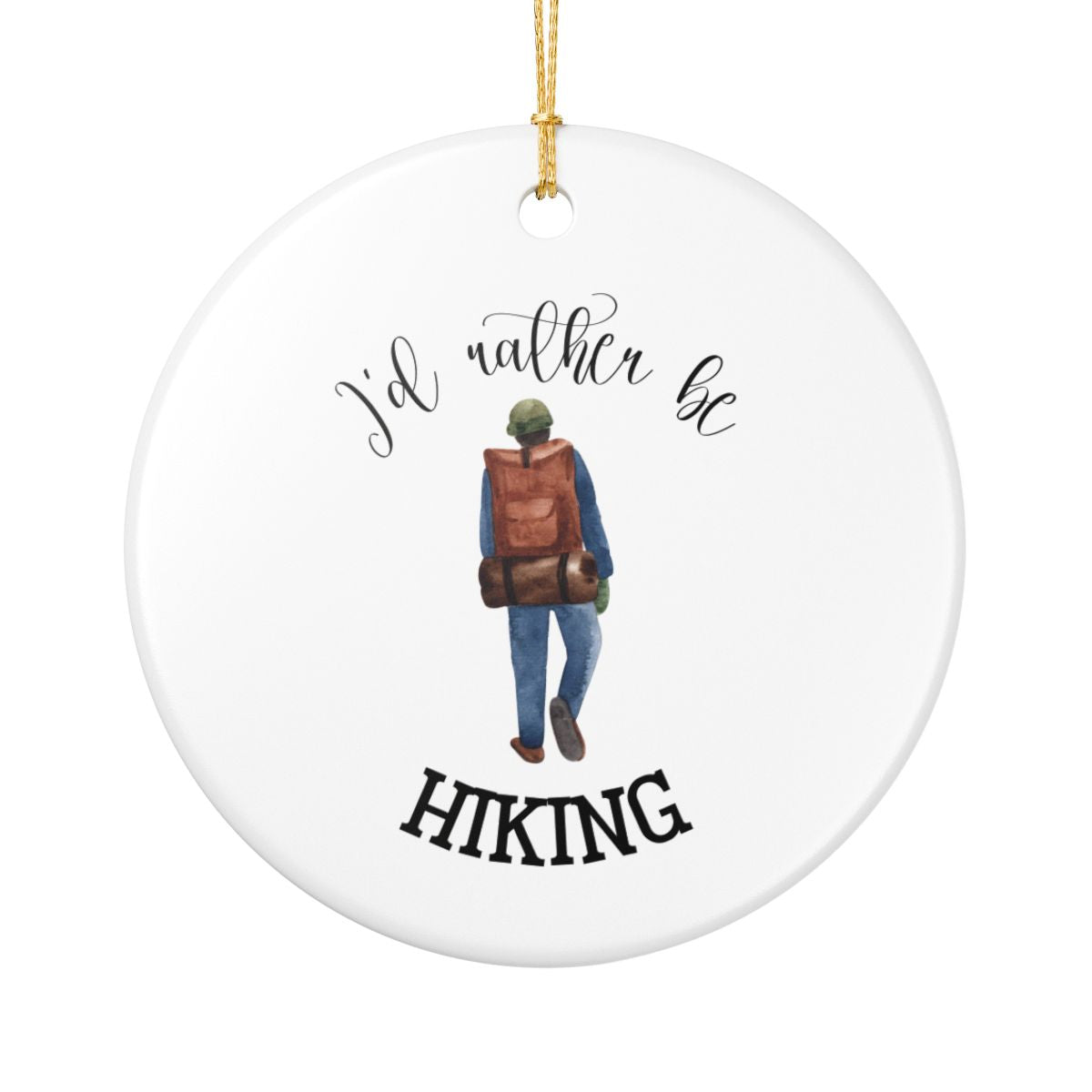 Hiking Ornament
