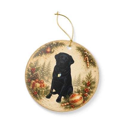 Personalized Dog Photo Christmas Ornament, Custom Pet Memorial Gift