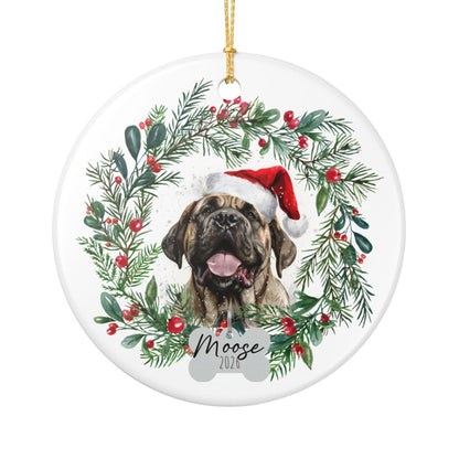 Personalized English Mastiff Ornament
