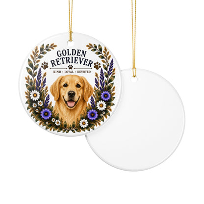 Golden Retriever Ornament, Golden Retriever Lover Gift, Golden Mom Gift, Dog Breed Keepsake