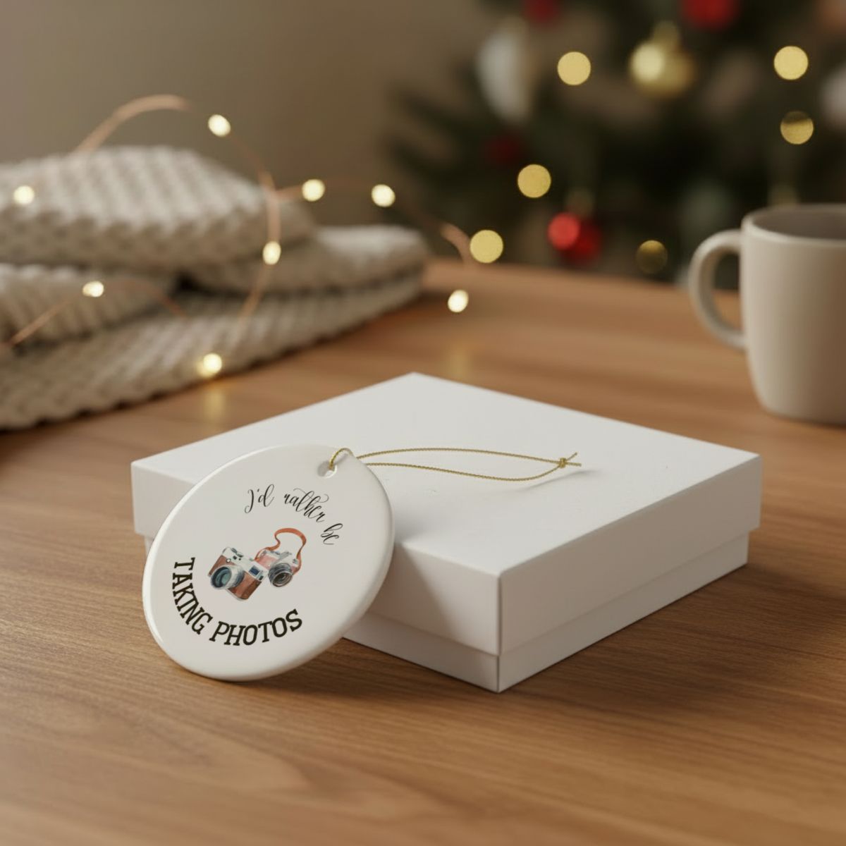 Photographer Gift, Camera Ornament, Gift for Photographer, Photography Gift, Photo Lover Gift