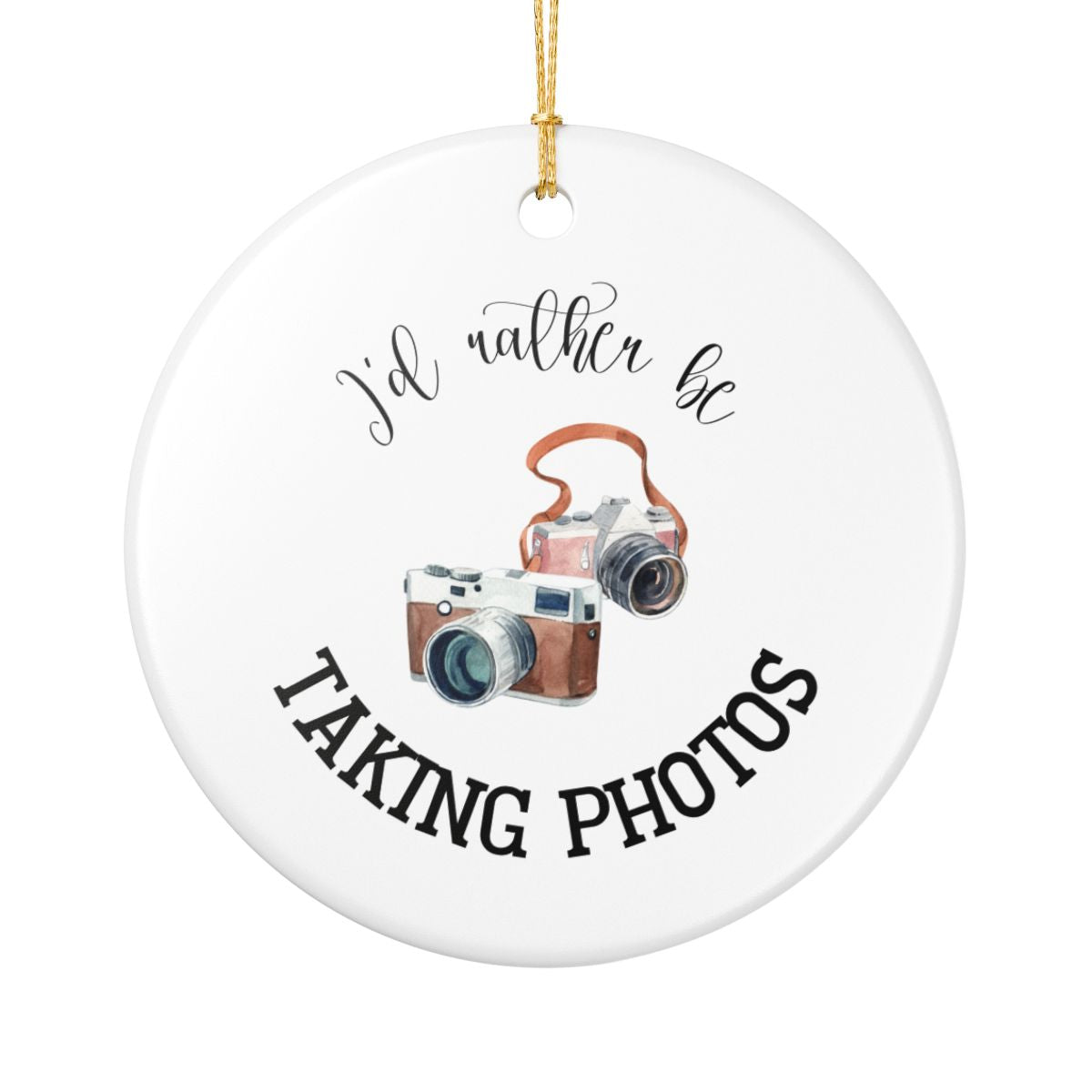 Photographer Gift, Camera Ornament, Gift for Photographer, Photography Gift, Photo Lover Gift