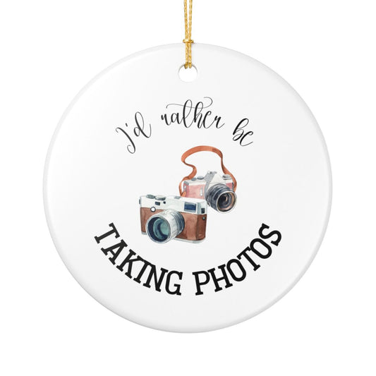Photographer Gift, Camera Ornament, Gift for Photographer, Photography Gift, Photo Lover Gift