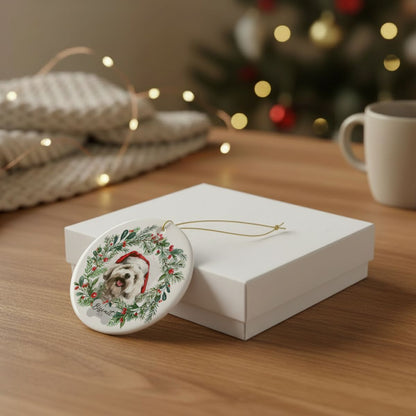 Personalized Maltese Ornament